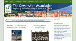 Desktop Screenshot of devonassoc.org.uk